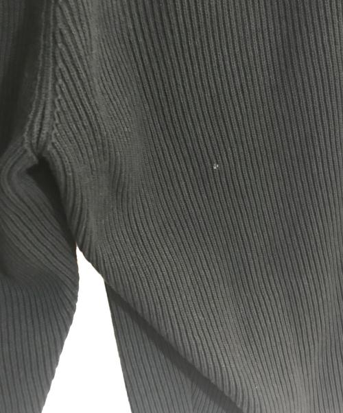 AURALEE（オーラリー）AURALEE (オーラリー) Super Hard Twist Rib Knit Shorts ブラック サイズ:5の古着・服飾アイテム