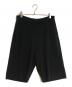 AURALEE（オーラリー）の古着「Super Hard Twist Rib Knit Shorts」｜ブラック