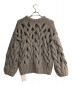 ETRE (エトレ) ルーズニッティングケーブルプルオーバー グレー サイズ:Free 未使用品：10000円