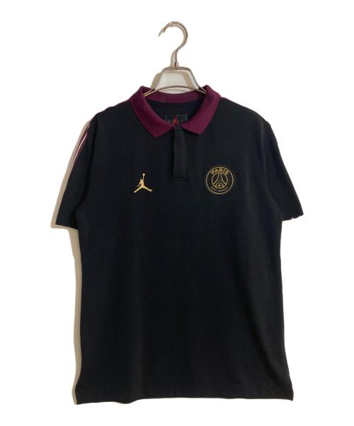 JORDAN（ジョーダン）JORDAN (ジョーダン) PSG TAPED ポロ ブラック サイズ:Mの古着・服飾アイテム