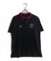 JORDAN（ジョーダン）の古着「PSG TAPED ポロ」｜ブラック