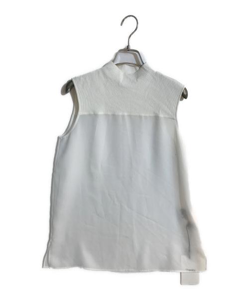 theory（セオリー）theory (セオリー) COMBO GGT RIB YOKE SHL J ホワイト サイズ:S 未使用品の古着・服飾アイテム