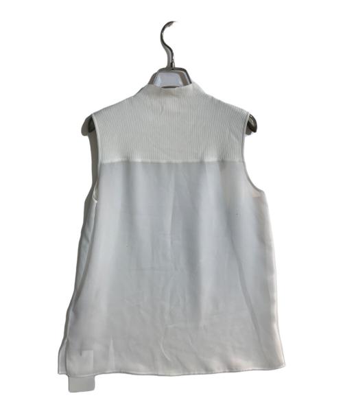 theory（セオリー）theory (セオリー) COMBO GGT RIB YOKE SHL J ホワイト サイズ:S 未使用品の古着・服飾アイテム