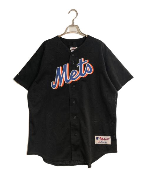 Majestic（マジェスティック）Majestic (マジェスティック) ゲームシャツ ブラック サイズ:Mの古着・服飾アイテム