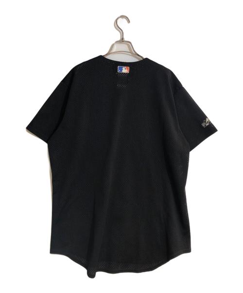 Majestic（マジェスティック）Majestic (マジェスティック) ゲームシャツ ブラック サイズ:Mの古着・服飾アイテム