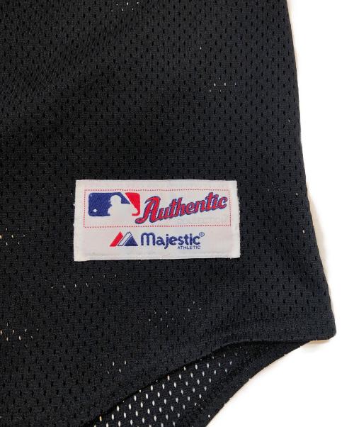Majestic（マジェスティック）Majestic (マジェスティック) ゲームシャツ ブラック サイズ:Mの古着・服飾アイテム