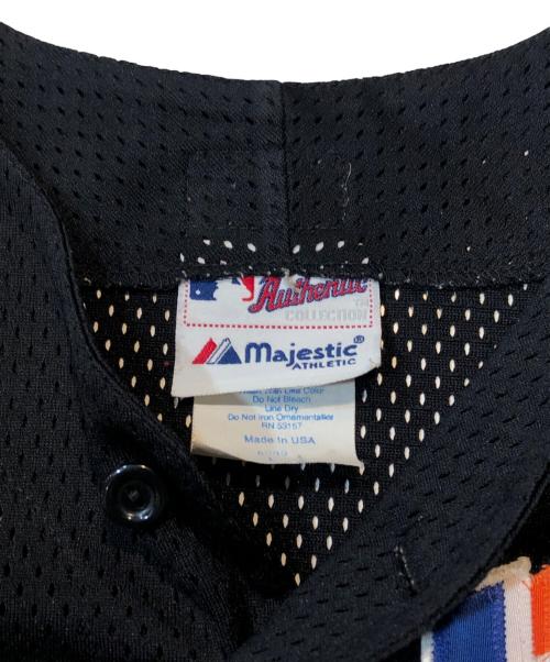 Majestic（マジェスティック）Majestic (マジェスティック) ゲームシャツ ブラック サイズ:Mの古着・服飾アイテム