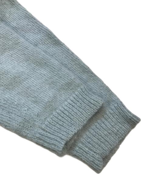 ne quittez pas（ヌキテパ）ne quittez pas (ヌキテパ) ウールモヘヤ カ－ディガン グリーン サイズ:不明の古着・服飾アイテム