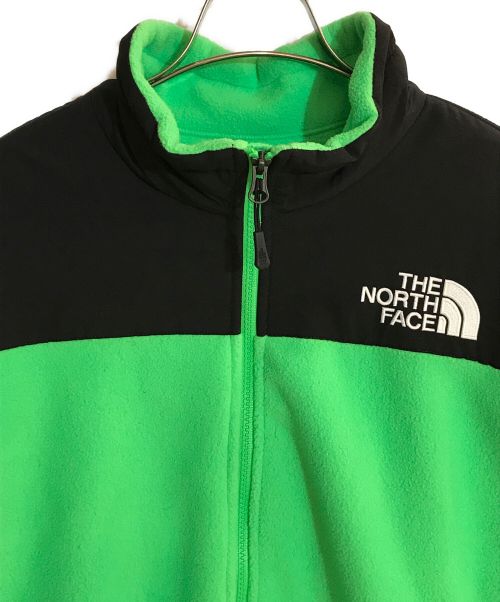 THE NORTH FACE（ザ ノース フェイス）THE NORTH FACE (ザ ノース フェイス) RTG FLEECE JACKET/RTGフリースジャケット ブラック×グリーン サイズ:Lの古着・服飾アイテム