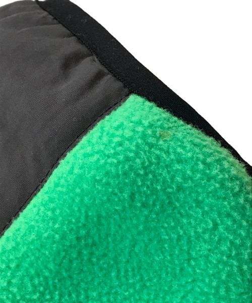 THE NORTH FACE（ザ ノース フェイス）THE NORTH FACE (ザ ノース フェイス) RTG FLEECE JACKET/RTGフリースジャケット ブラック×グリーン サイズ:Lの古着・服飾アイテム