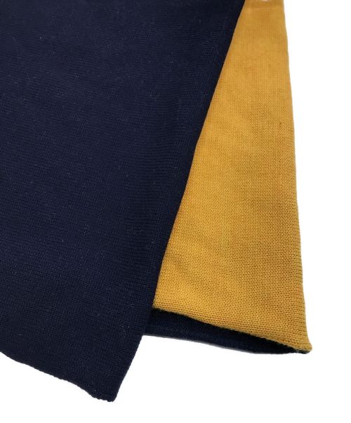 Vivienne Westwood（ヴィヴィアンウエストウッド）Vivienne Westwood (ヴィヴィアンウエストウッド) バイカラー スヌード ネイビー×オレンジ サイズ:FREEの古着・服飾アイテム