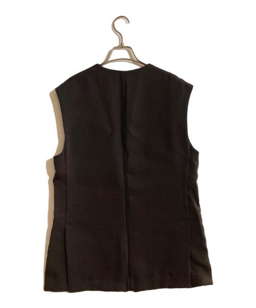 BEAUTY&YOUTH（ビューティーアンドユース）BEAUTY&YOUTH (ビューティーアンドユース) カラーレス ジレ ブラック サイズ:FREE 未使用品の古着・服飾アイテム