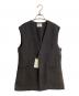 BEAUTY&YOUTH（ビューティーアンドユース）の古着「カラーレス ジレ」｜ブラック