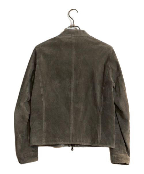 EMMETI（エンメティ）EMMETI (エンメティ) UNITED ARROWS (ユナイテッドアローズ) JURI シングル ライダース アイボリー サイズ:48の古着・服飾アイテム
