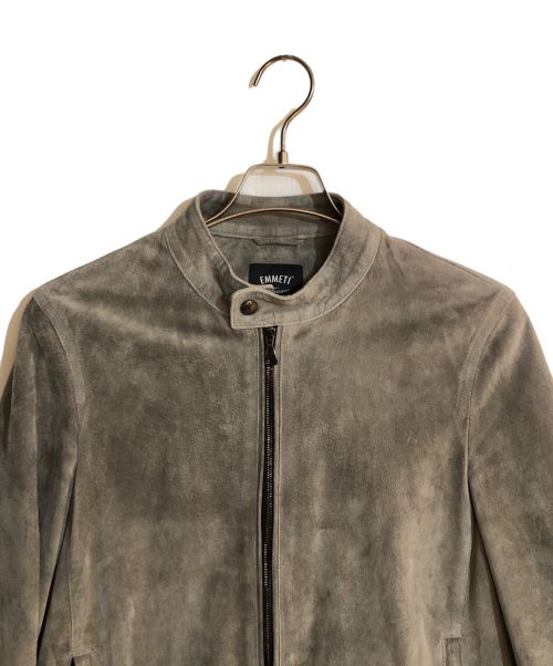 EMMETI（エンメティ）EMMETI (エンメティ) UNITED ARROWS (ユナイテッドアローズ) JURI シングル ライダース アイボリー サイズ:48の古着・服飾アイテム