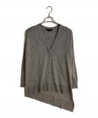 ALEXANDER WANGアレキサンダー・ワン）の古着「アシンメトリーカーディガン」｜グレー