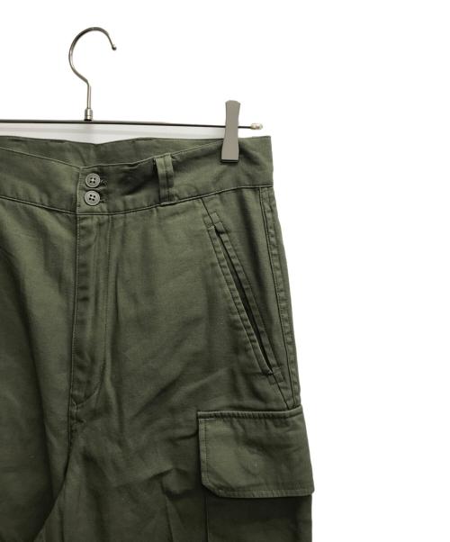 shiun（シウン）shiun (シウン) BACKSATIN M-47 FATIGUE PANTS(バックサテンM-47ファティーグパンツ) オリーブ サイズ:Sの古着・服飾アイテム