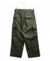 shiun (シウン) BACKSATIN M-47 FATIGUE PANTS(バックサテンM-47ファティーグパンツ) オリーブ サイズ:S：4000円