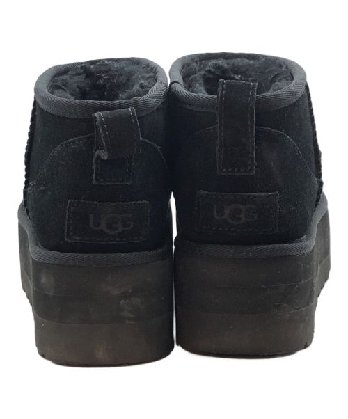 UGG（アグ）UGG (アグ) CLASSIC ULTRA MINI PLATFORM/クラシック ウルトラ ミニ プラットフォーム ブラック サイズ:25㎝の古着・服飾アイテム