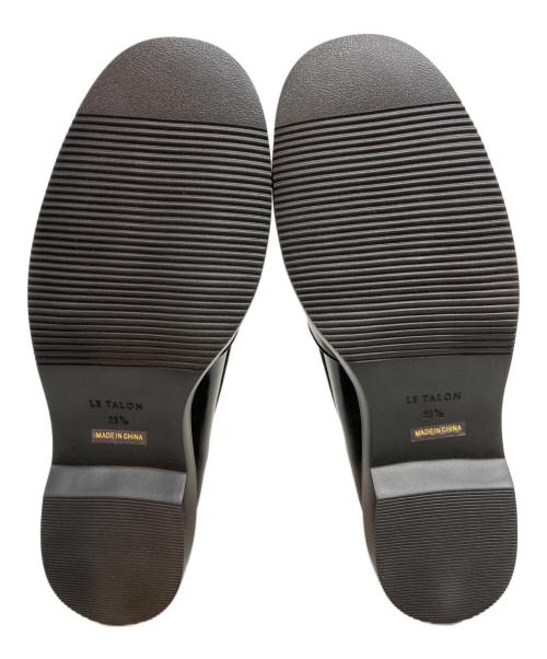 Le Talon（ル タロン）Le Talon (ル タロン) レインモールドローファー ブラック サイズ:23 1/2 未使用品の古着・服飾アイテム