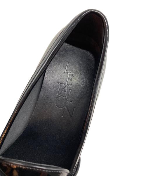 Le Talon（ル タロン）Le Talon (ル タロン) レインモールドローファー ブラック サイズ:23 1/2 未使用品の古着・服飾アイテム
