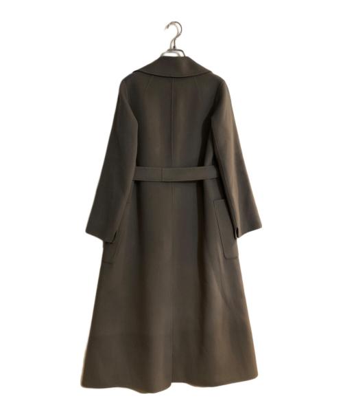 'S Max Mara（エスマックスマーラ）'S Max Mara (エスマックスマーラ) PURE NEW WOOL ダブルフェイスコート グレー サイズ:40の古着・服飾アイテム