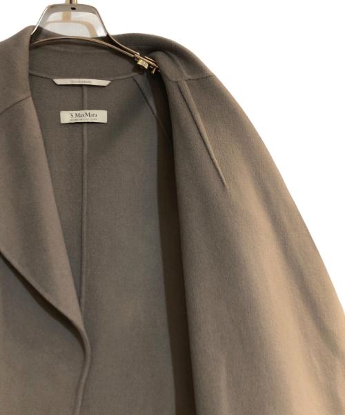 'S Max Mara（エスマックスマーラ）'S Max Mara (エスマックスマーラ) PURE NEW WOOL ダブルフェイスコート グレー サイズ:40の古着・服飾アイテム