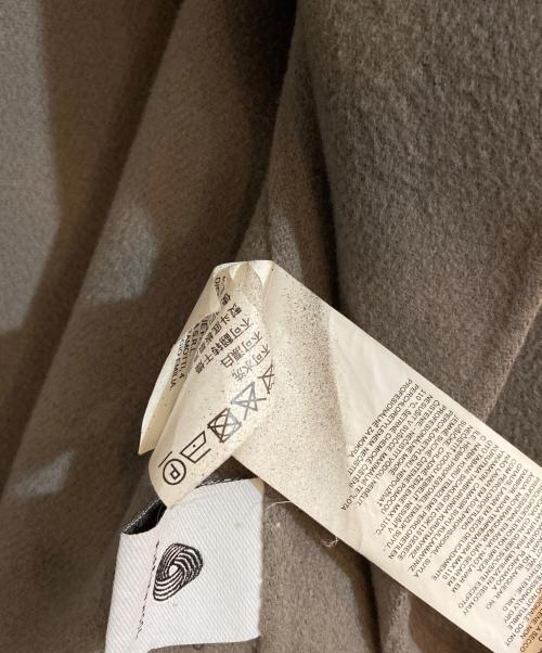 'S Max Mara（エスマックスマーラ）'S Max Mara (エスマックスマーラ) PURE NEW WOOL ダブルフェイスコート グレー サイズ:40の古着・服飾アイテム