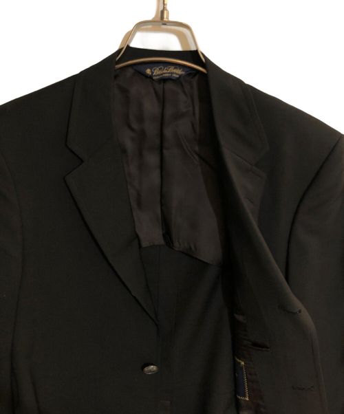 BROOKS BROTHERS（ブルックスブラザーズ）BROOKS BROTHERS (ブルックスブラザーズ) Cambridge モヘヤ混段返りブレザー ブラック サイズ:34XSの古着・服飾アイテム