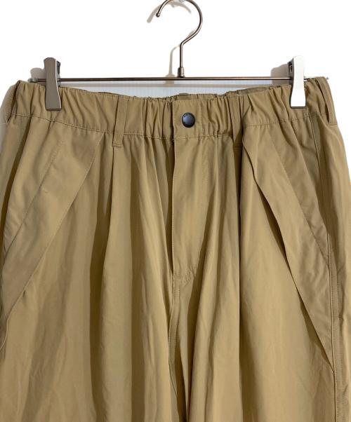 WILD THINGS（ワイルドシングス）WILD THINGS (ワイルドシングス) エラスティック ナイロン デナリ パンツ ベージュ サイズ:Mの古着・服飾アイテム