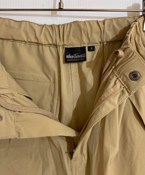 WILD THINGS（ワイルドシングス）WILD THINGS (ワイルドシングス) エラスティック ナイロン デナリ パンツ ベージュ サイズ:Mの古着・服飾アイテム