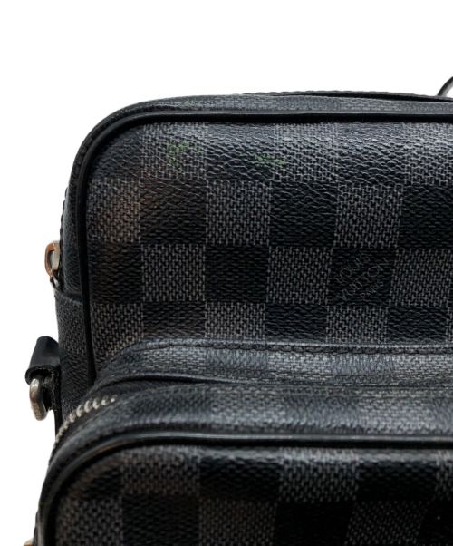 LOUIS VUITTON（ルイ ヴィトン）LOUIS VUITTON (ルイ ヴィトン) アマゾン レム ダミエ グラフィット ポシェット ブラックの古着・服飾アイテム