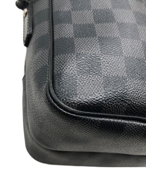 LOUIS VUITTON（ルイ ヴィトン）LOUIS VUITTON (ルイ ヴィトン) アマゾン レム ダミエ グラフィット ポシェット ブラックの古着・服飾アイテム