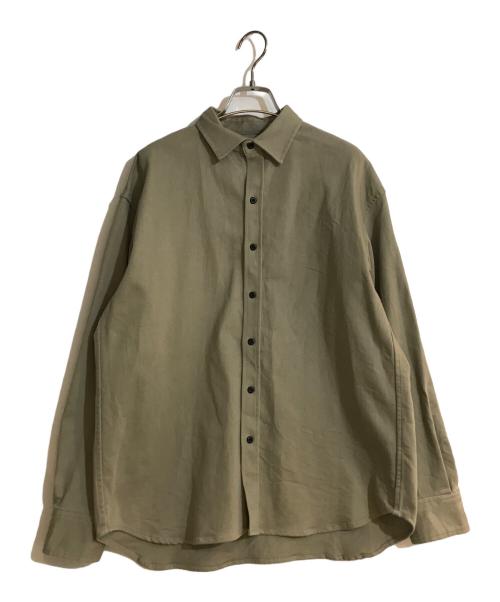 RHC Ron Herman（アールエイチシー ロンハーマン）RHC Ron Herman (アールエイチシー ロンハーマン) ストレッチツイルシャツ ベージュ サイズ:Sの古着・服飾アイテム