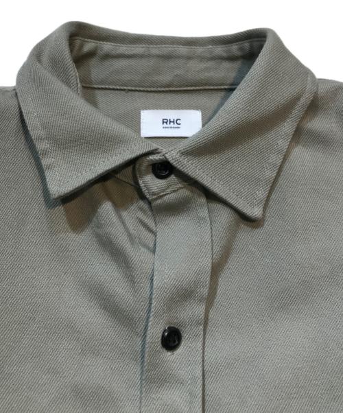 RHC Ron Herman（アールエイチシー ロンハーマン）RHC Ron Herman (アールエイチシー ロンハーマン) ストレッチツイルシャツ ベージュ サイズ:Sの古着・服飾アイテム