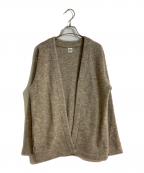 Ron Hermanロンハーマン）の古着「Wool Pile Cardigan/ウールパイルカーディガン」｜ベージュ