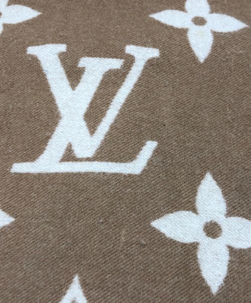 LOUIS VUITTON（ルイ ヴィトン）LOUIS VUITTON (ルイ ヴィトン) エシャルプ レイキャビック ブラウン サイズ:45.5×194cmの古着・服飾アイテム