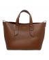 CHARLES & KEITH（チャールズ＆キース）の古着「ダブルハンドル スローチーバッグ」｜カラー : chocolate