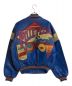 MARC BUCHANAN pellepelle (マーク ブキャナン ペレペレ) レザースタジャン ブルー サイズ:40：33000円