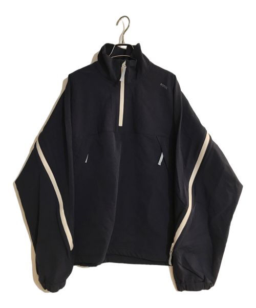 ROTOL（ロトル）ROTOL (ロトル) HALF ZIP TECK BLOUSON ネイビー サイズ:3の古着・服飾アイテム