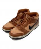 NIKEナイキ）の古着「DUNK MID(ダンクミッド）」｜ブラウン