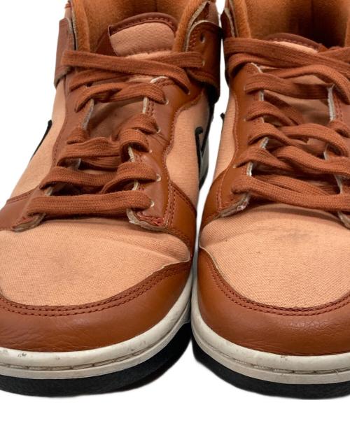 NIKE（ナイキ）NIKE (ナイキ) DUNK MID(ダンクミッド） ブラウン サイズ:US9.5の古着・服飾アイテム