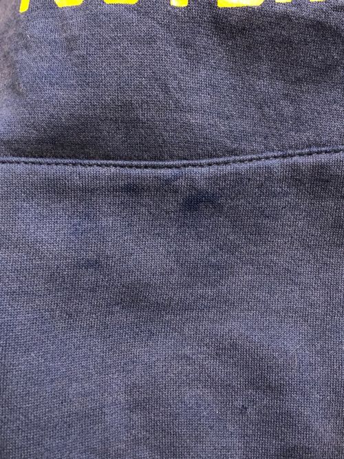 RUSSELL ATHLETIC（ラッセルアスレチック）RUSSELL ATHLETIC (ラッセルアスレチック) 3段プリントパーカー ネイビー サイズ:Mの古着・服飾アイテム