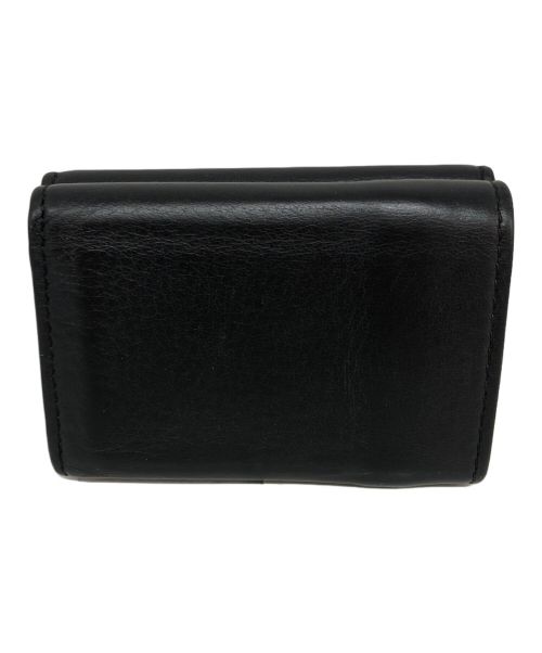 BALENCIAGA（バレンシアガ）BALENCIAGA (バレンシアガ) ペーパーミニウォレット ブラックの古着・服飾アイテム
