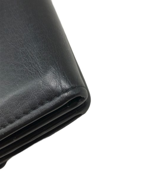 BALENCIAGA（バレンシアガ）BALENCIAGA (バレンシアガ) ペーパーミニウォレット ブラックの古着・服飾アイテム