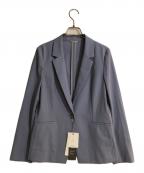 green label relaxingグリーンレーベルリラクシング）の古着「カチリラ ノーラペルジャケット」｜ブルー