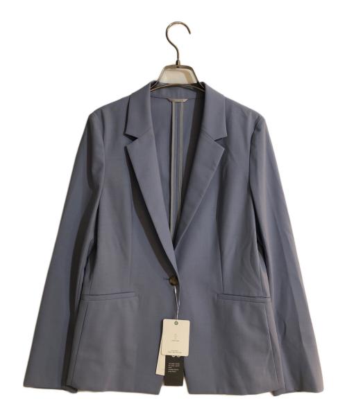 green label relaxing（グリーンレーベルリラクシング）green label relaxing (グリーンレーベルリラクシング) カチリラ ノーラペルジャケット ブルー サイズ:36 未使用品の古着・服飾アイテム