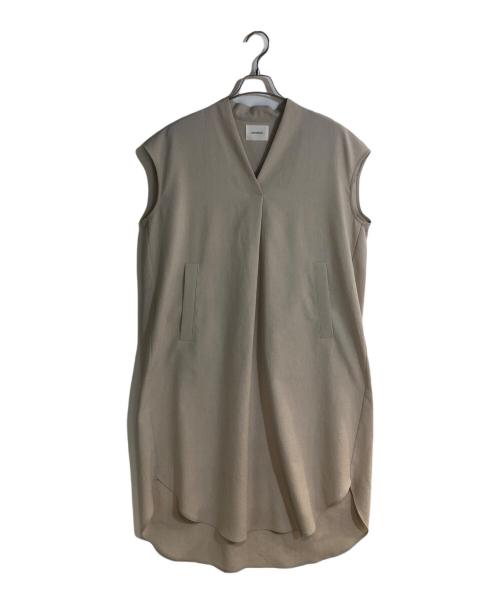 MIDIUMISOLID（ミディウミソリッド）MIDIUMISOLID (ミディウミソリッド) ノースリーブワンピース アイボリー サイズ:不明の古着・服飾アイテム