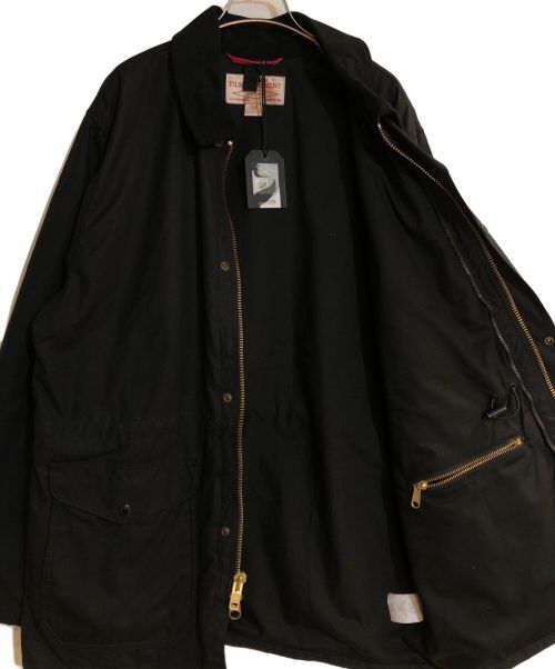 FILSON GARMENT（フィルソン ガーメント）FILSON GARMENT (フィルソン ガーメント) COVER CLOTH MILE MARKER ブラック サイズ:Lの古着・服飾アイテム