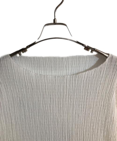 FRAMeWORK（フレームワーク）FRAMeWORK (フレームワーク) リンクルトリコットトップス ホワイト サイズ:不明の古着・服飾アイテム